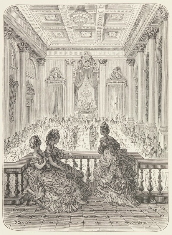 The Goldsmiths at Dinner, 1872. Creator: Unknown.