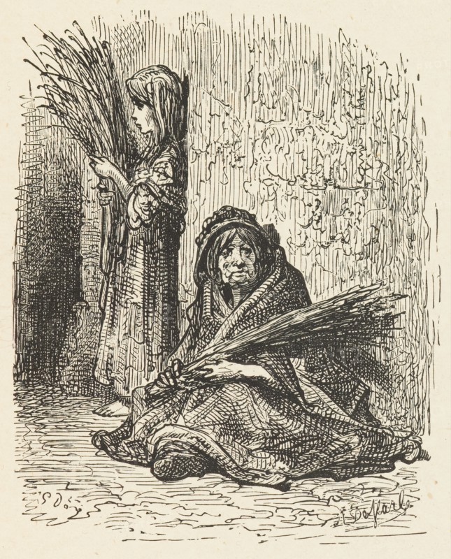 Lavender Girl, 1872.  Creator: Unknown.