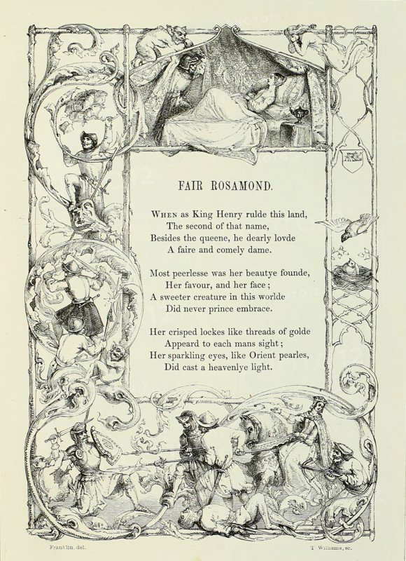 Fair Rosamond, 1842.  Creator: Thomas Williams.