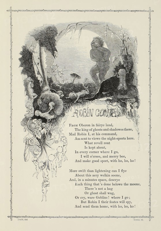Robin Goodfellow, 1842.  Creator: W. T. Green.