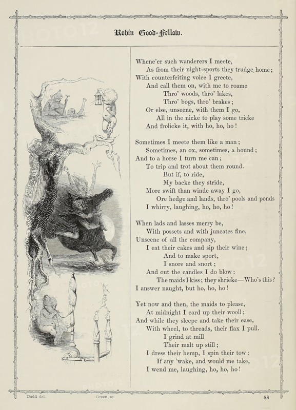 Robin Goodfellow, 1842.  Creator: W. T. Green.