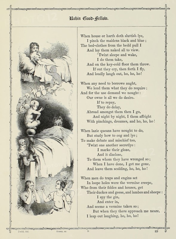 Robin Goodfellow; 1842.  Creator: W. T. Green.