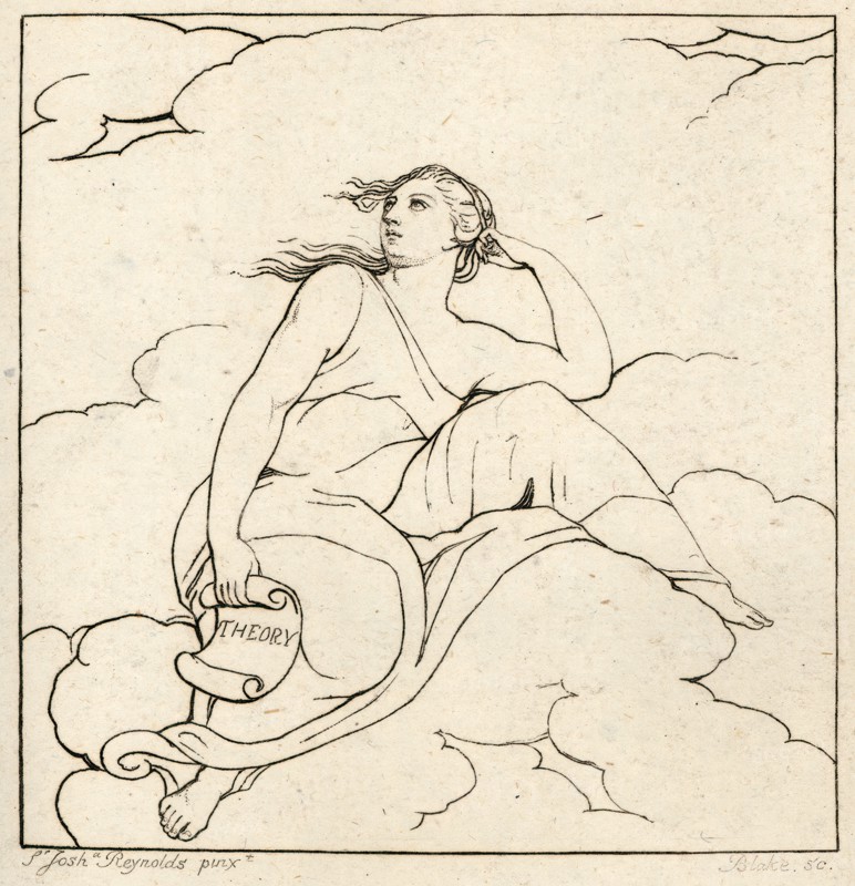 The Graphic Muse, 1806. Creator: William Blake.