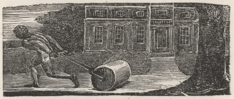 A Rolling Stone is ever Bare of Moss', 1821.  Creator: William Blake.