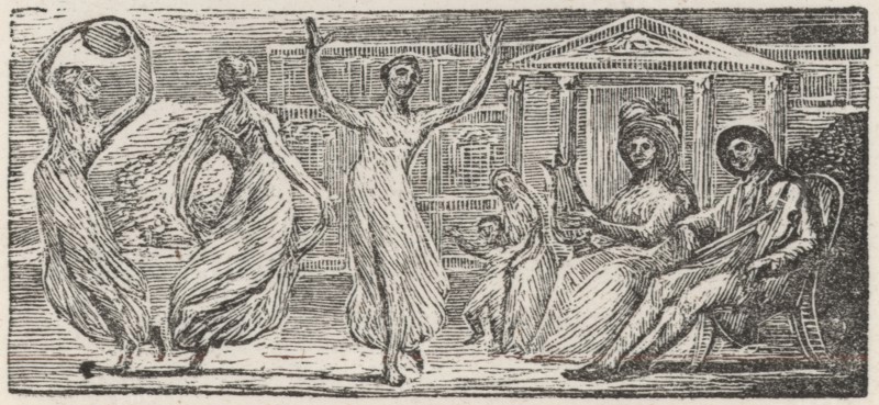 'For him our Yearly Wakes and Feasts We Hold', 1821. Creator: William Blake.