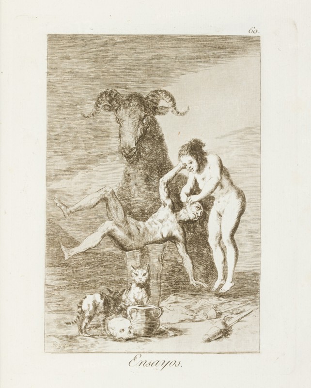 Ensayos.; Los Caprichos, pl.60, 1799. Creator: Francisco Goya.