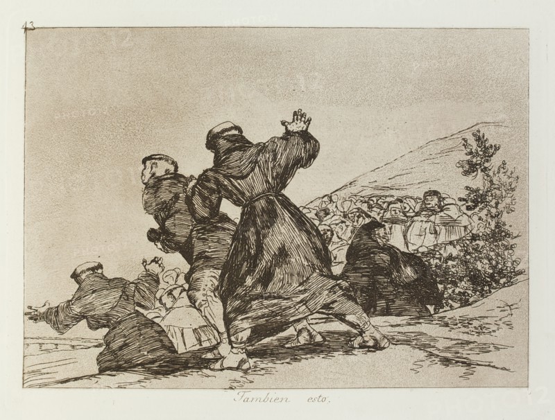 Tambien esto.; Los Desastres de la Guerra, Madrid 1863. Creator: Francisco Goya.