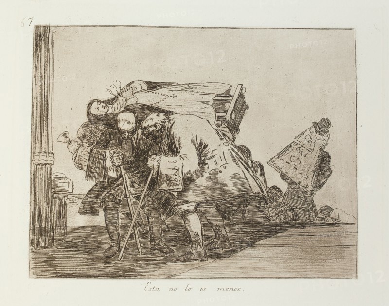 Esta no lo es menos.; Los Desastres de la Guerra, Madrid 1863. Creator: Francisco Goya.