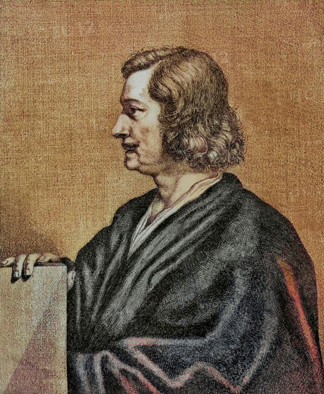 Nicolas Poussin, (1594-1665), French painter, c19th century. Creator: Unknown.
