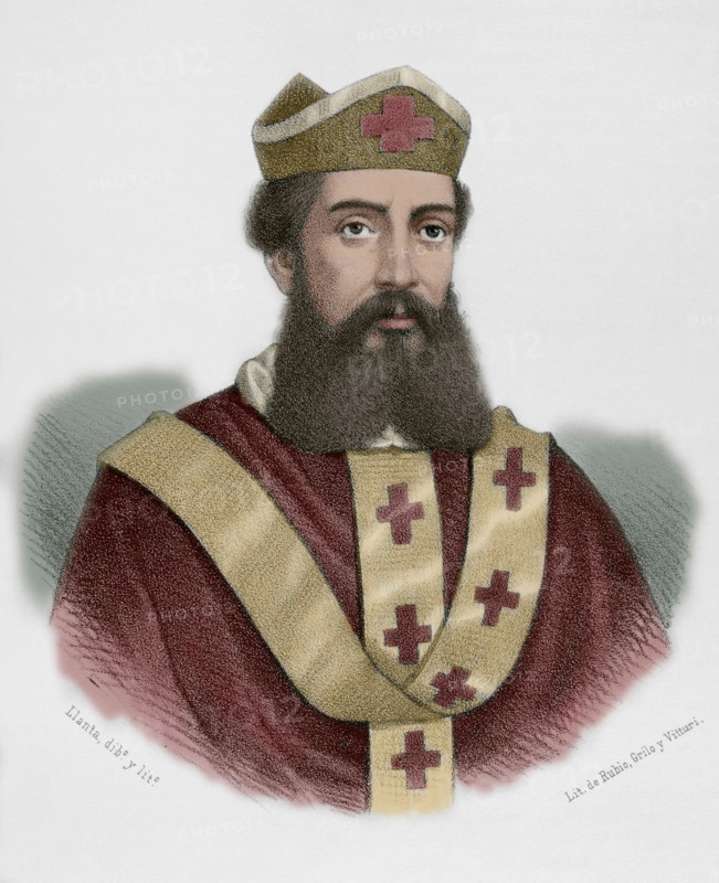 Saint Indaletius, 1st century, (1869).  Creator: Santiago Llanta.