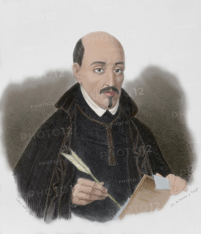 Luis de Gongora, (Luis de Góngora y Argote), (1561-1627), Spanish Baroque poet, 1867.  Creator: Eusebio de Letre.
