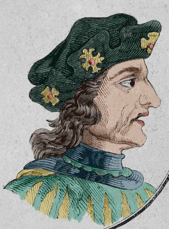 Fruela II, (c874-925), King of Asturias (910-924) and King of León (924-925), 1853.  Creator: Unknown.