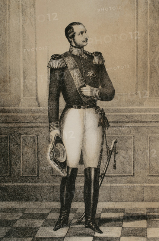 George V of Hanover, (1819-1878), King of Hanover, (1851-1866), 1854. Creator: Manuel Iglesias Dominguez.