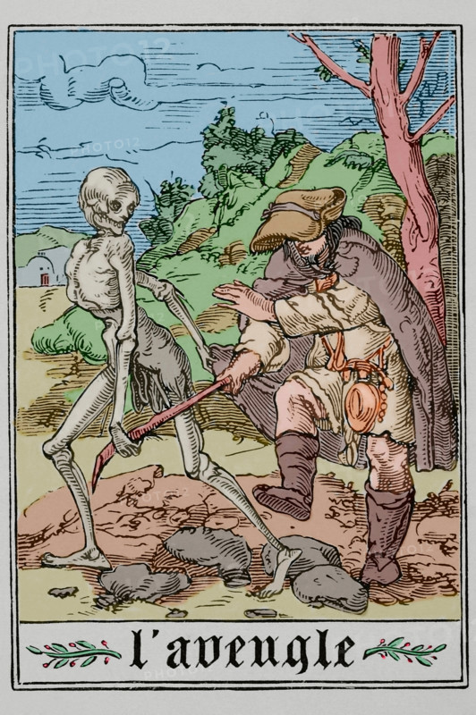 The Blind Man, 1547, (1877).  Creator: Unknown.