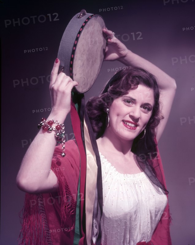 Model as gypsy, c1955. Creator: Arthur Charles Kirby Ware.