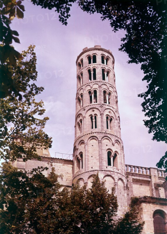 Tour Fenestrelle, Uzes, Gard, France, c1955. Creator: Arthur Charles Kirby Ware.