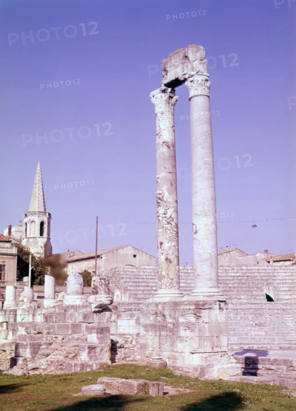Théâtre Antique, Arles, France, c1955.  Creator: Arthur Charles Kirby Ware.