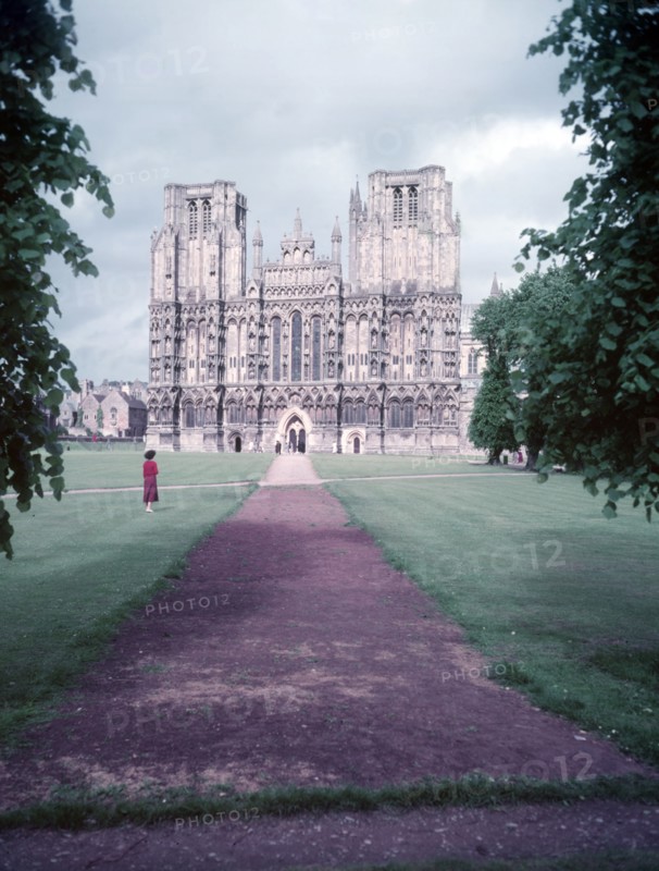 Wells Cathedral, Somerset, c1955. Creator: Arthur Charles Kirby Ware.