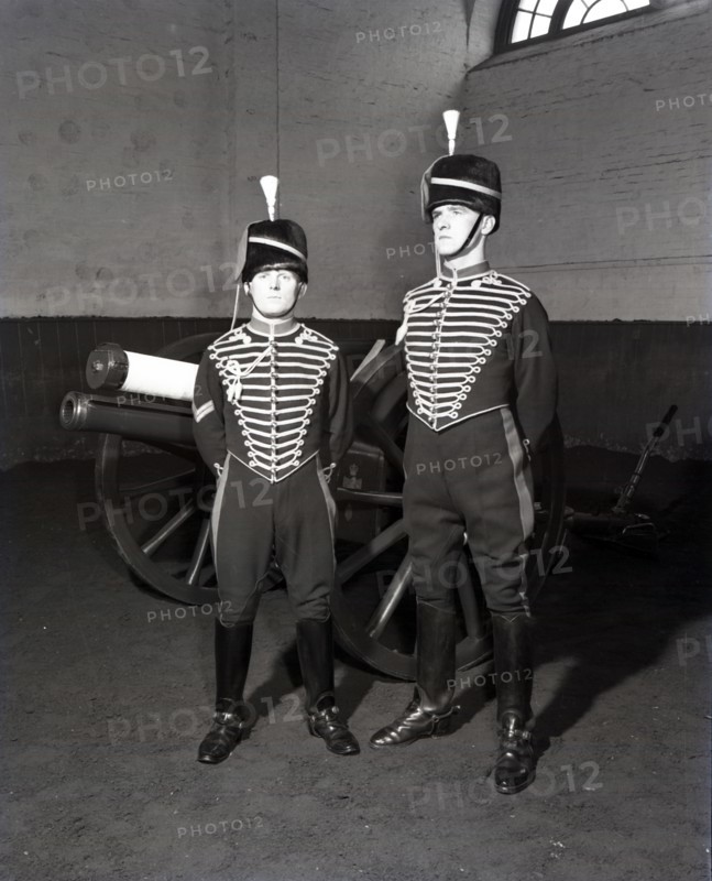 Royal Horse Artillery gun team in full dress, c1953.  Creator: Arthur Charles Kirby Ware.