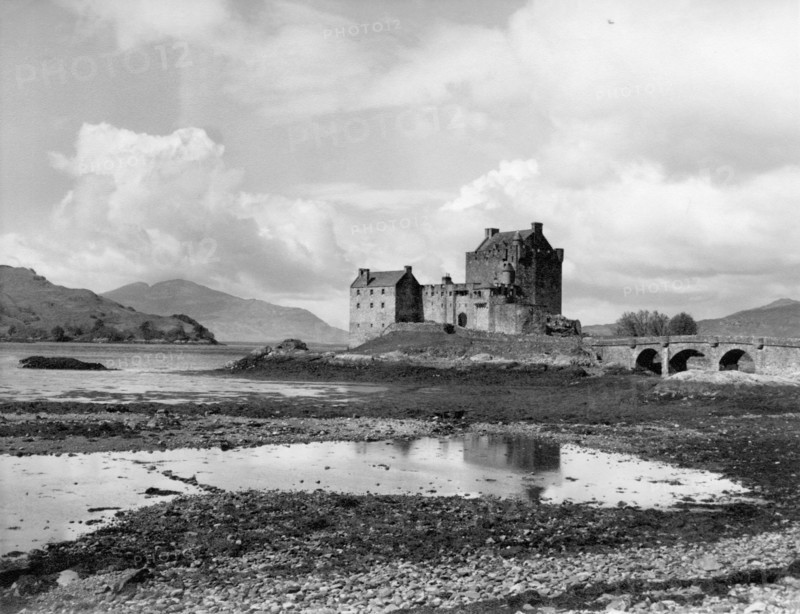 Castle of Eilean Donan, Scotland, c1955.  Creator: Arthur Charles Kirby Ware.