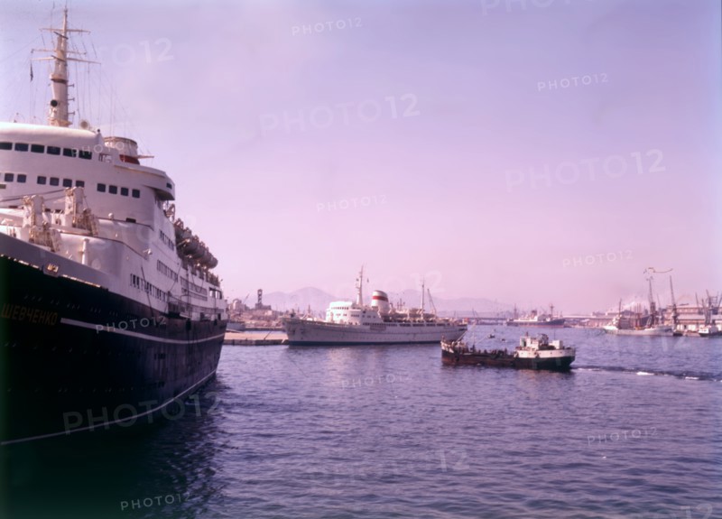 The port of Piraeus, Athens, Greece, c1955. Creator: Arthur Charles Kirby Ware.