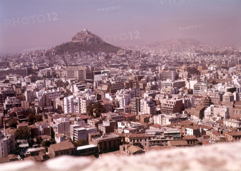 Athens from the Acropolis, Greece, c1955. Creator: Arthur Charles Kirby Ware.