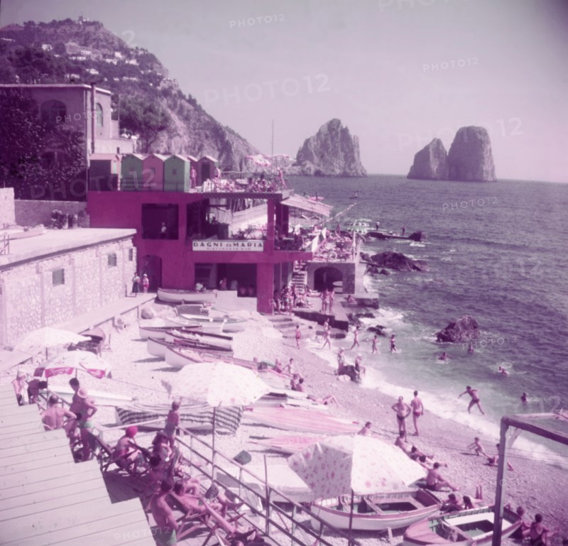 Marina Piccola, Capri, Italy, c1955.  Creator: Arthur Charles Kirby Ware.