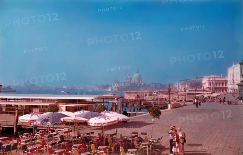 The waterfront, Venice, Italy, c1955.  Creator: Arthur Charles Kirby Ware.