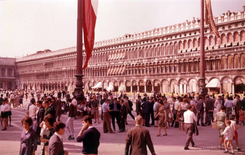 St Mark's Square, Venice, Italy, c1955.  Creator: Arthur Charles Kirby Ware.