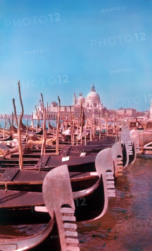 Gondolas, Venice, Italy, c1955.  Creator: Arthur Charles Kirby Ware.