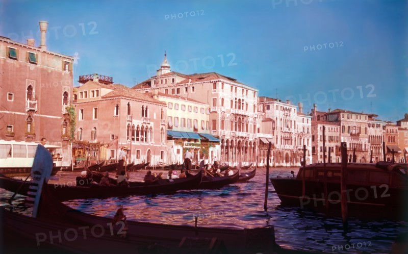 Gondolas, Venice, Italy, c1955.  Creator: Arthur Charles Kirby Ware.