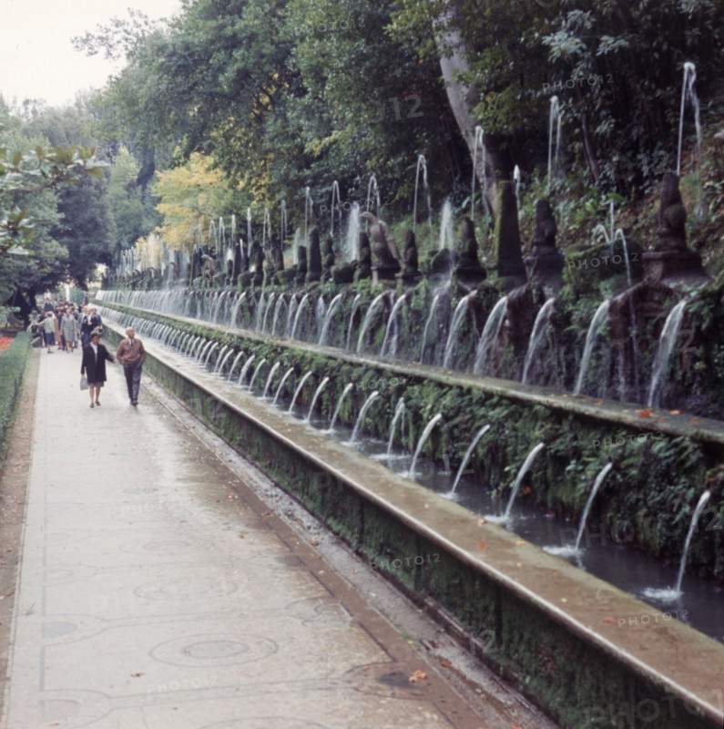 Villa d'Este, Tivoli, Rome, Italy, c1955. Creator: Arthur Charles Kirby Ware.
