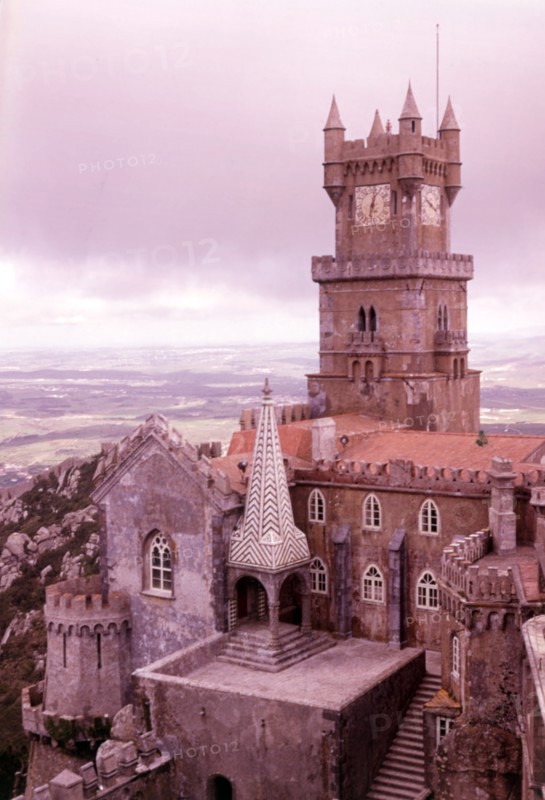 The Pena Palace, Sintra, Portugal, c1955.  Creator: Arthur Charles Kirby Ware.
