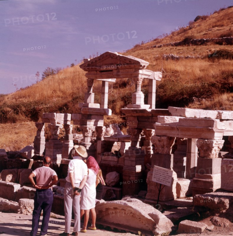 Trajan's Temple, Ephesus, Turkey, c1955.  Creator: Arthur Charles Kirby Ware.