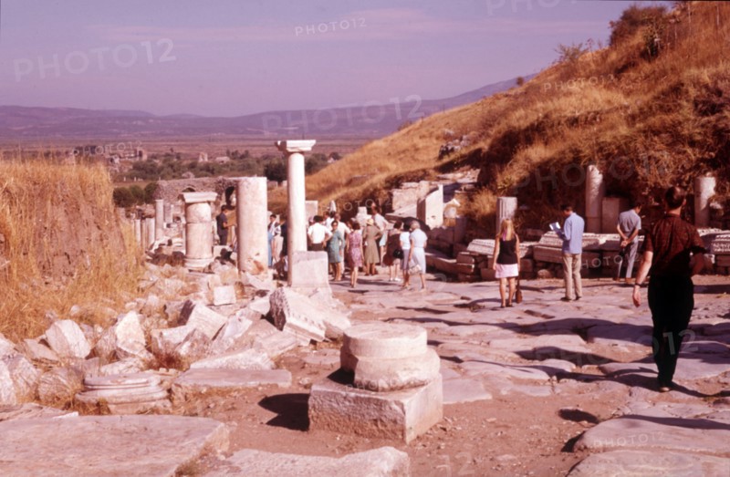 The Marble-Paved Street, Ephesus, Turkey, c1955.  Creator: Arthur Charles Kirby Ware.