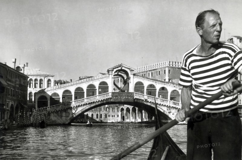 The Rialto Bridge, Venice, Italy, c1955. Creator: Arthur Charles Kirby Ware.