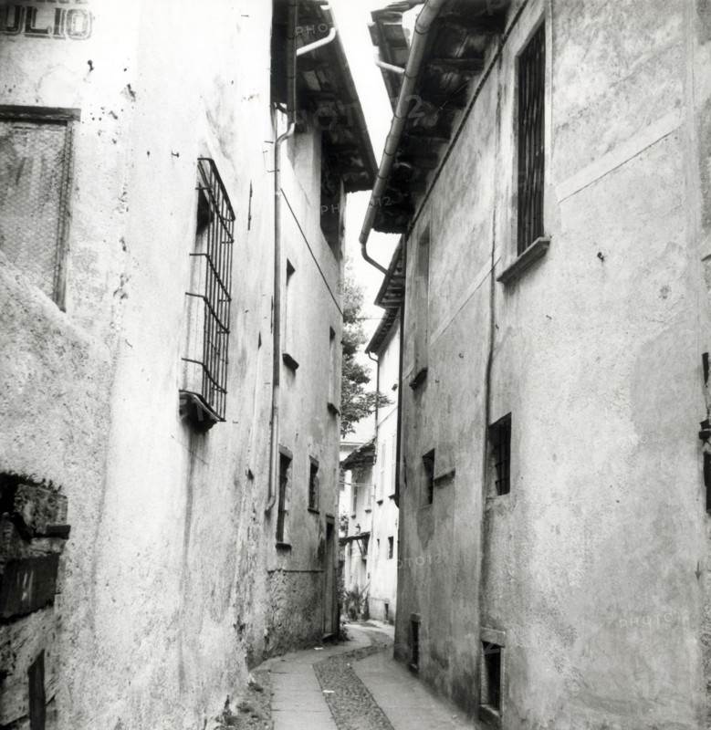 Old buildings, Orta San Giulio, Lake Orta, Italy, c1955.  Creator: Arthur Charles Kirby Ware.