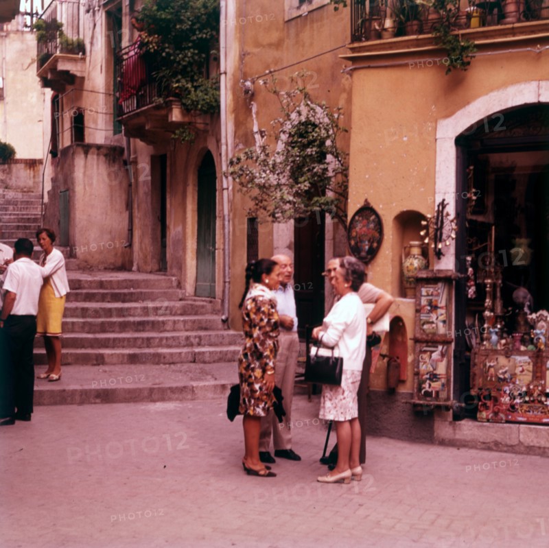 Shops in Taormina, Sicily, c1970s.  Creator: Arthur Charles Kirby Ware.