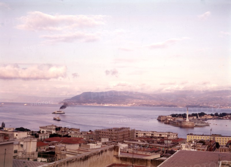 The Strait of Messina, Sicily, c1970s.  Creator: Arthur Charles Kirby Ware.