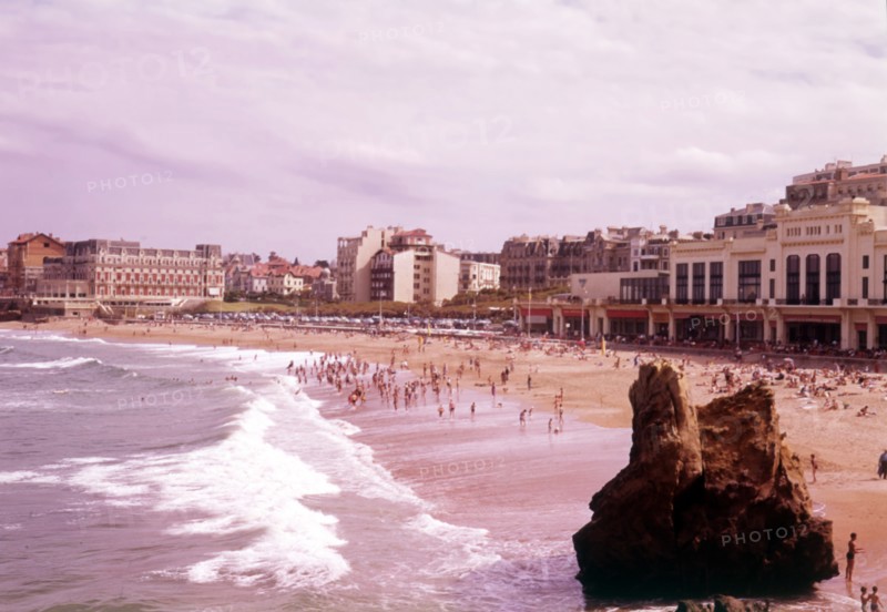 La Grande Plage, Biarritz, France, c1955. Creator: Arthur Charles Kirby Ware.