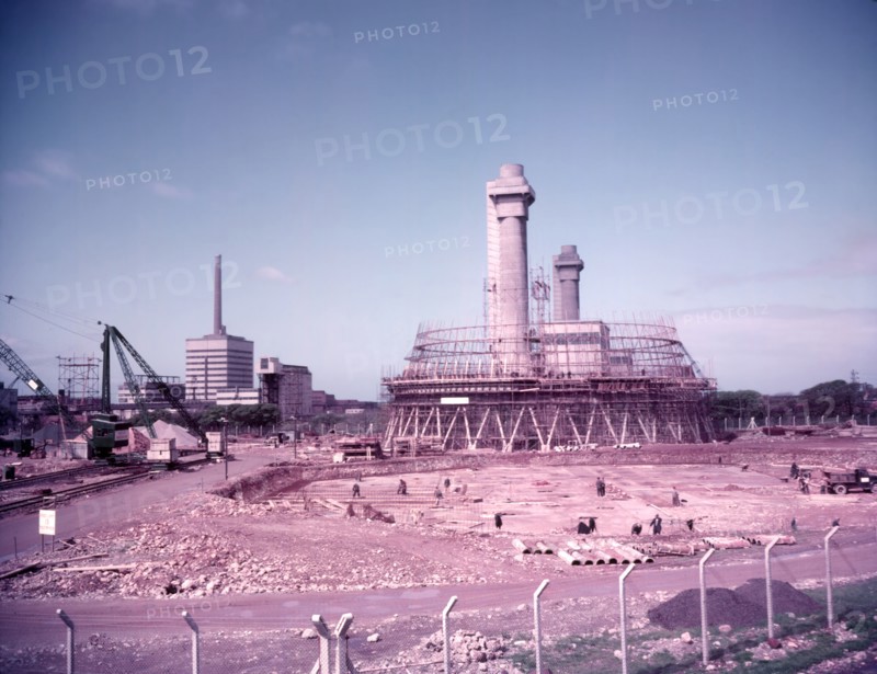Calder Hall Atomic Power Station, Calder Bridge, Cumberland, c1955. Creator: Arthur Charles Kirby Ware.