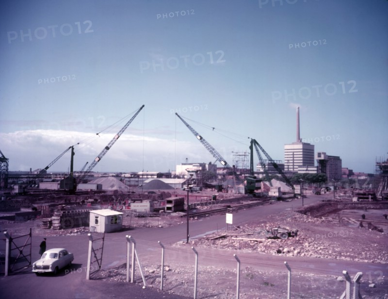 Calder Hall Atomic Power Station, Calder Bridge, Cumberland, c1955. Creator: Arthur Charles Kirby Ware.