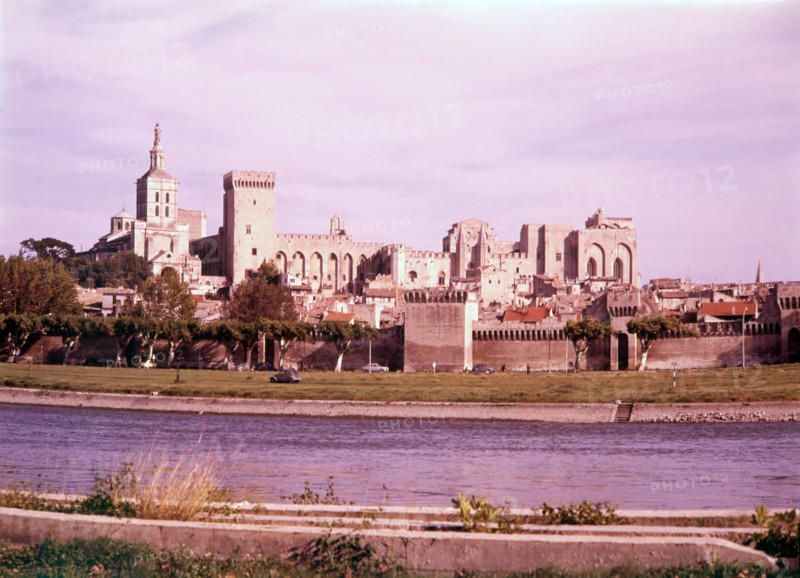 Palais des Papes, Avignon, France, c1955.  Creator: Arthur Charles Kirby Ware.