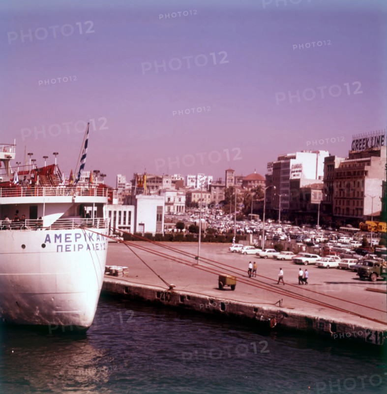 Docks, Istanbul, Turkey, c1955.  Creator: Arthur Charles Kirby Ware.
