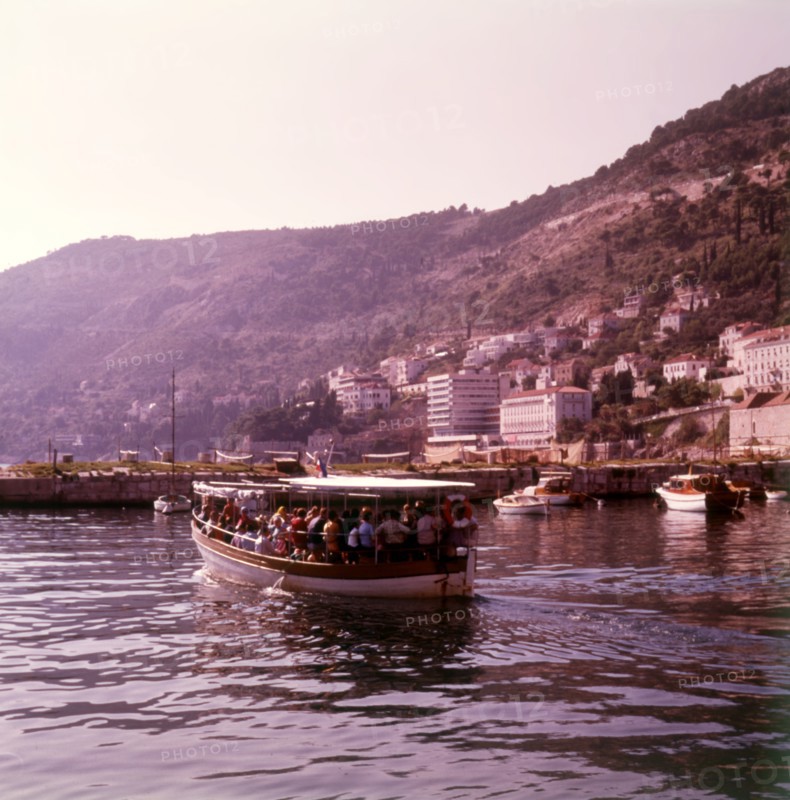 Dubrovnik from the sea, Yugoslavia, c1955. Creator: Arthur Charles Kirby Ware.