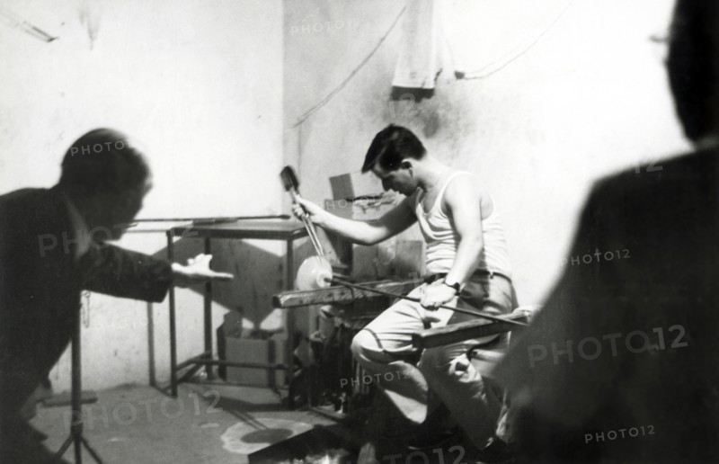 Glass workers, Venice, Italy, c1955. Creator: Arthur Charles Kirby Ware.