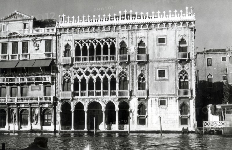 Ca' d'Oro on the Grand Canal, Venice, Italy, c1955.  Creator: Arthur Charles Kirby Ware.