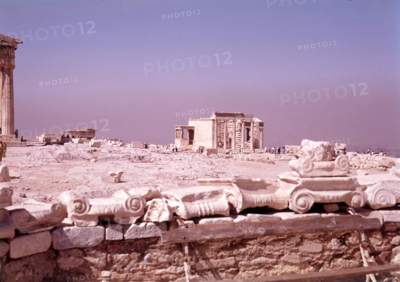 The Temple of Erechtheus, the Acropolis, Athens, Greece, c1955.  Creator: Arthur Charles Kirby Ware.