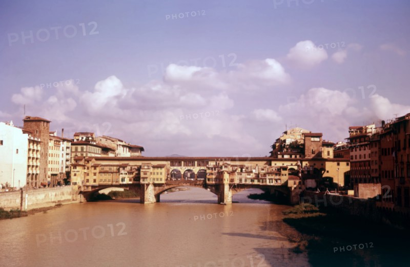 The Ponte Vecchio, Florence, Italy, c1955.  Creator: Arthur Charles Kirby Ware.