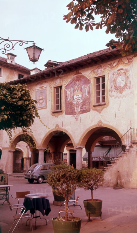 Palazzo della Comunità, Orta San Giulio, Italy, c1955. Creator: Arthur Charles Kirby Ware.